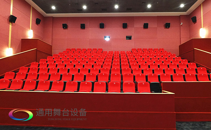 舞臺(tái)阻燃幕布通用舞臺(tái)扛起建設(shè)單位責(zé)任，加強(qiáng)檢查監(jiān)管，落實(shí)“3個(gè)100%”要求！東莞市工人文化宮工人電影院改造工程順利完工