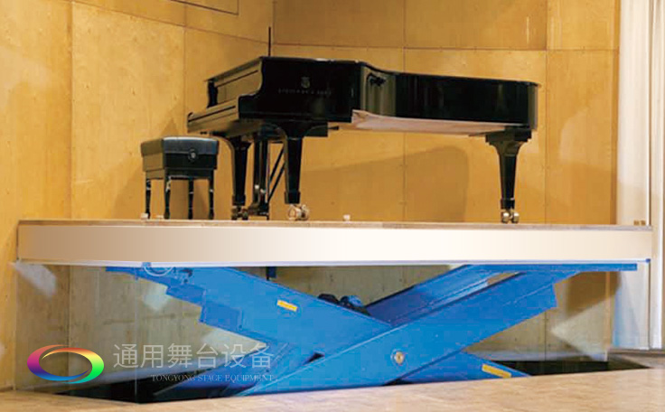 升降舞臺-源頭廠家,價(jià)優(yōu)質(zhì)高！采用鋼性鏈或液壓油缸起降運(yùn)行平穩(wěn)、安全可靠