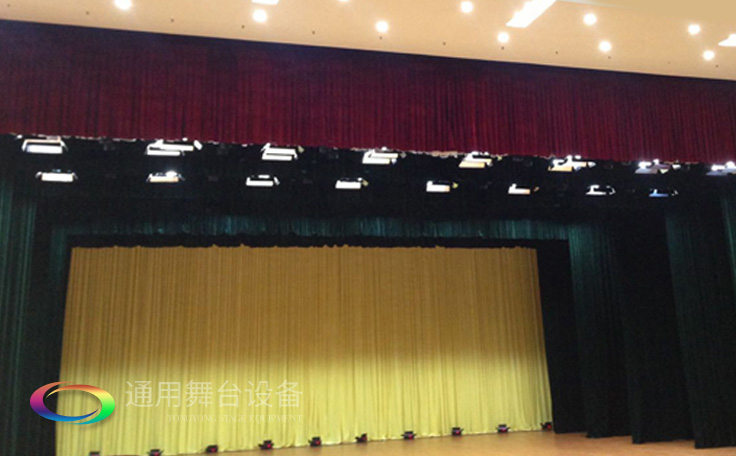 進口高密雅麗絨B1級防火阻燃舞臺底幕 尺寸、顏色接受定制