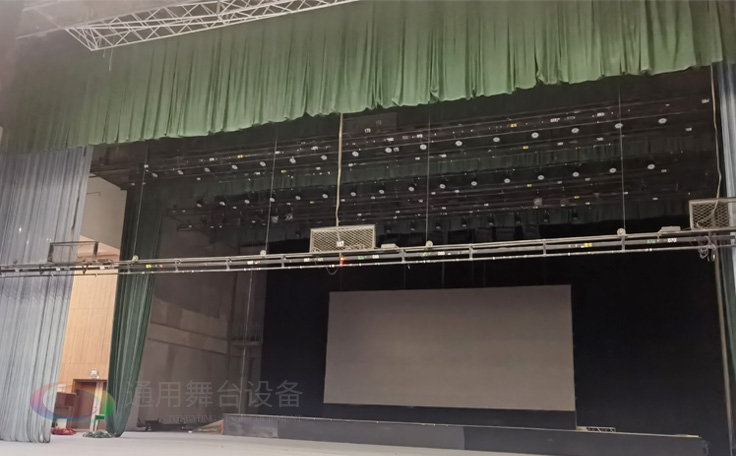 眼鏡框架式舞臺(tái)阻燃幕布 功效、性能特點(diǎn)