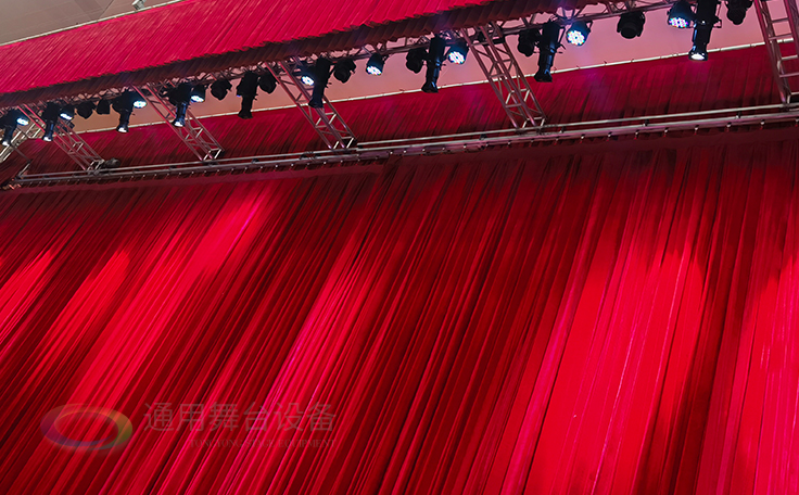 學(xué)校禮堂、報(bào)告廳 大型舞臺(tái)阻燃幕布廠家定做